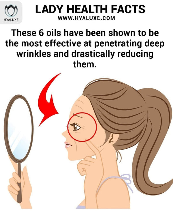 6 oils for wrinkles that science shows work....