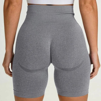 High Waist Minimalist Workout Shorts - Hyaluxe Body